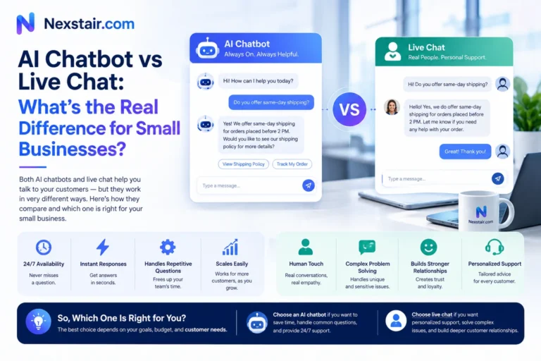 ai chatbot vs live chat