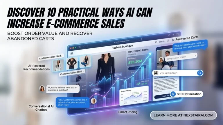 Ways AI Can Increase E-Commerce Sales